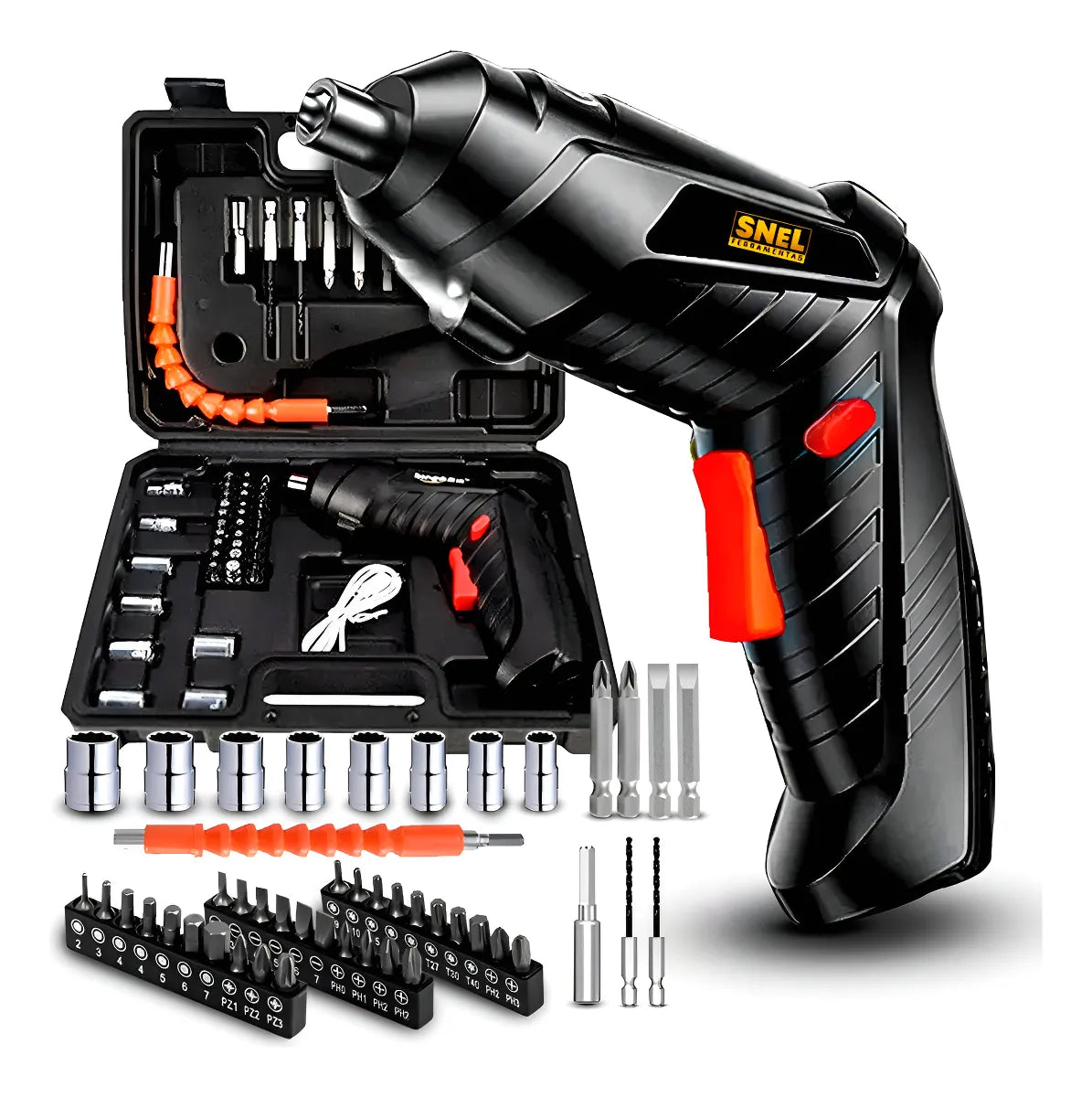 Kit Destornillador Inalámbrico Elétrico - Oferta Black Friday