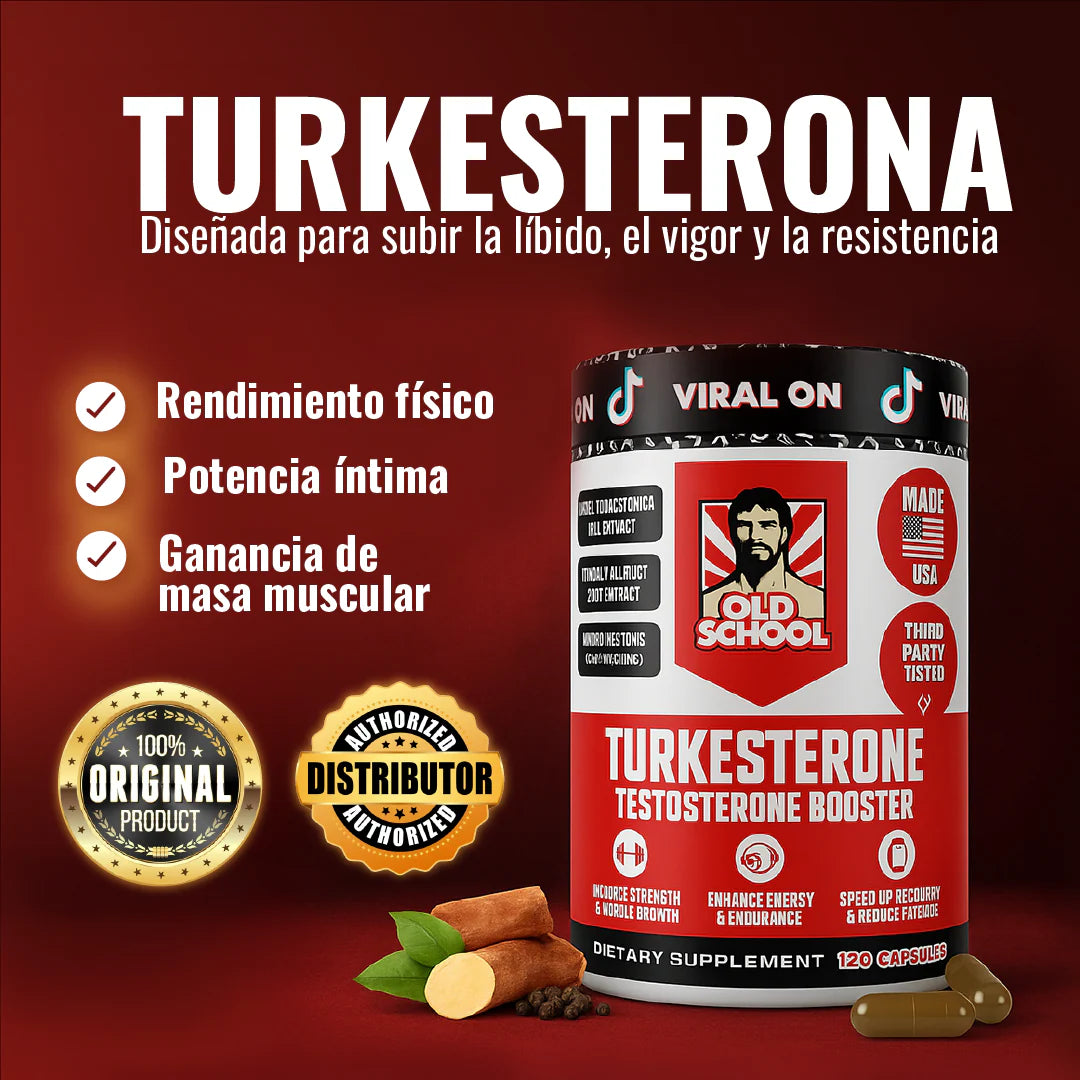 Turkesterona | Despierta tu Potencia Masculina