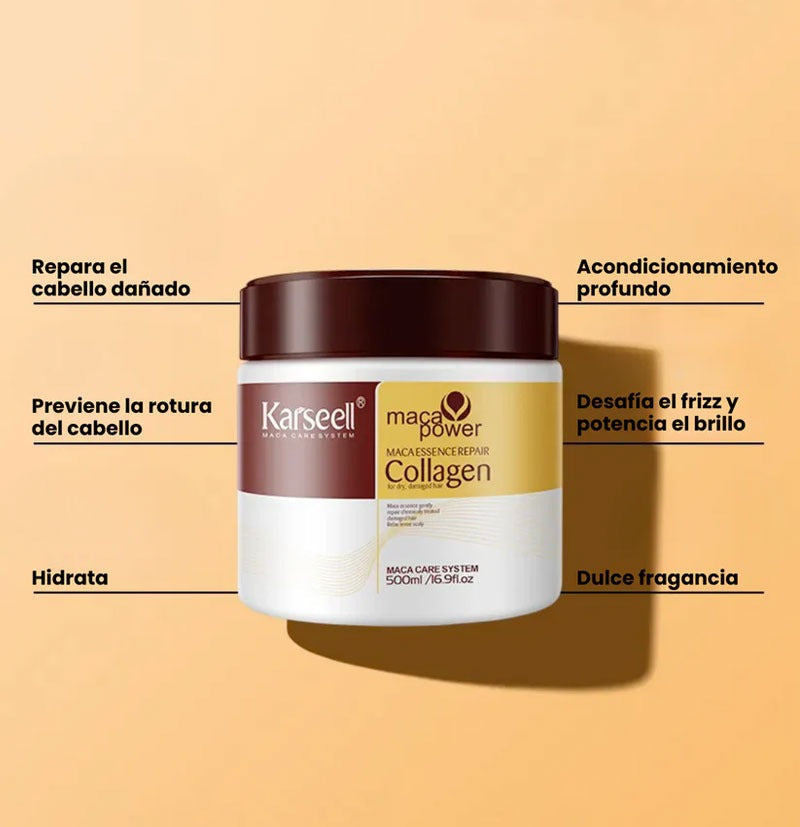 Mascarilla Capilar Karseell Collagen