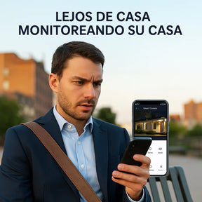 FOCO CAMARA DE SEGURIDAD 360° FULL HD VISION NOCTURNA (Black Friday)