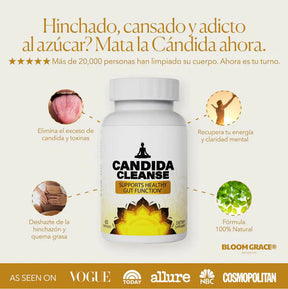CANDIDA CLEANSE (Detox Natural para Eliminar Hongos, Hinchazón y Fatiga)