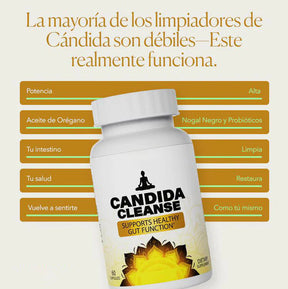 CANDIDA CLEANSE (Detox Natural para Eliminar Hongos, Hinchazón y Fatiga)