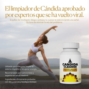 CANDIDA CLEANSE (Detox Natural para Eliminar Hongos, Hinchazón y Fatiga)