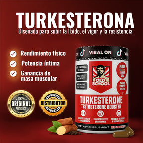 Turkesterona | Despierta tu Potencia Masculina