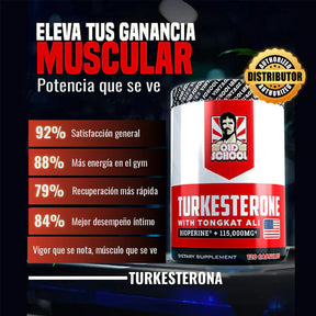 Turkesterona | Despierta tu Potencia Masculina