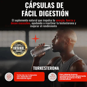 Turkesterona | Despierta tu Potencia Masculina