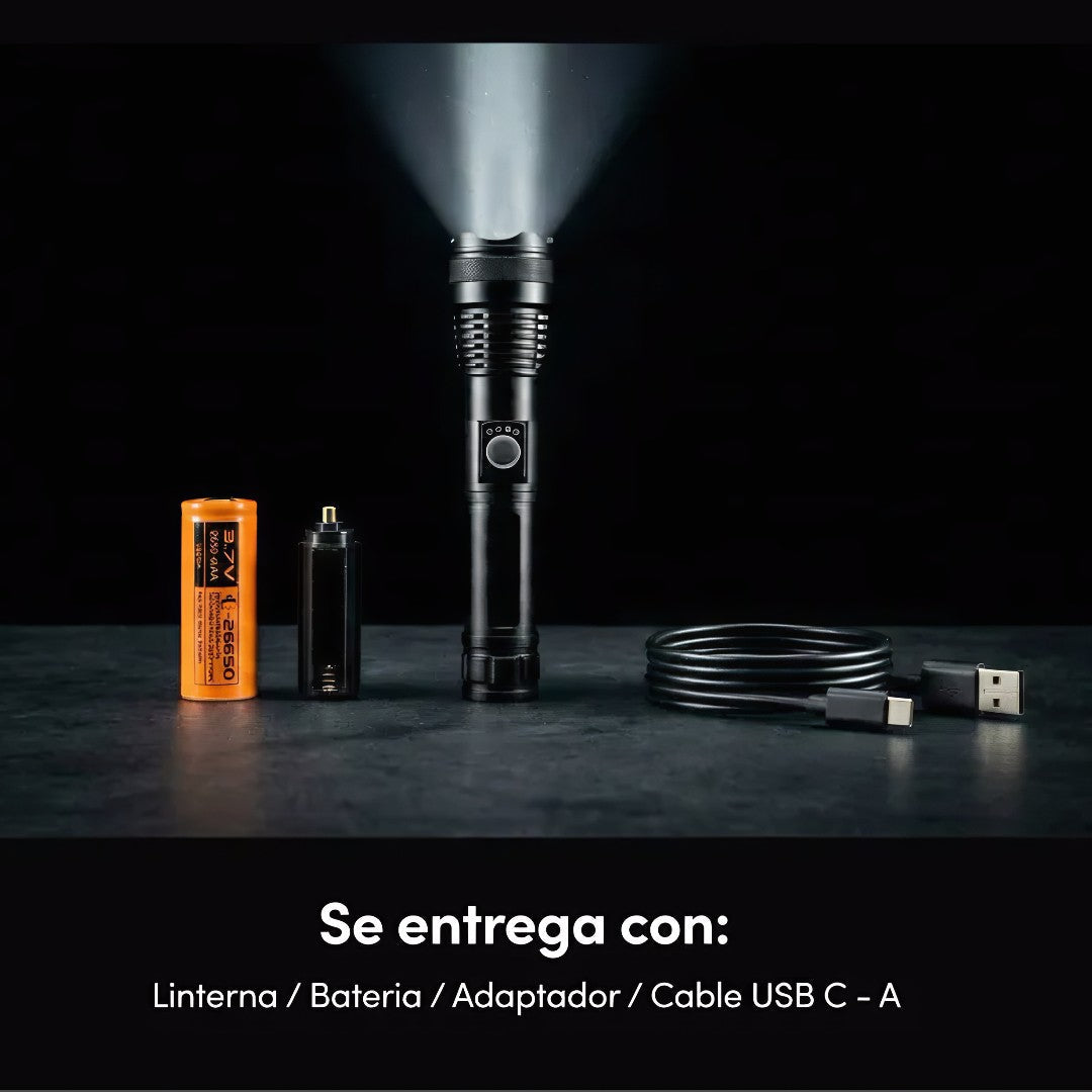 Linterna Láser Titanium PRO – Ultra Potente