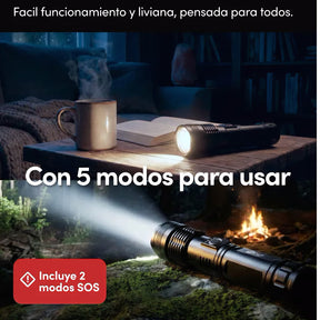 Linterna Láser Titanium PRO – Ultra Potente