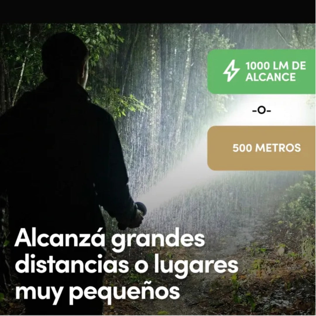 Linterna Láser Titanium PRO – Ultra Potente