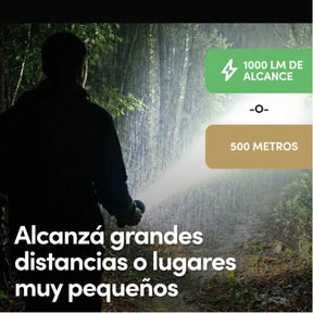 Linterna Láser Titanium PRO – Ultra Potente