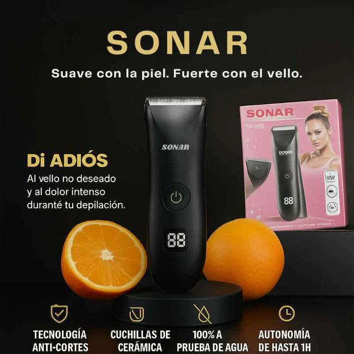 Afeitadora Sonar Unisex, Sin Irritación ( Black Friday )