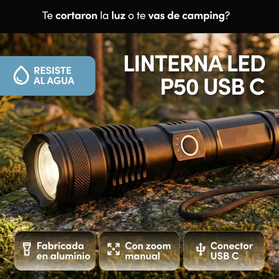 Linterna Láser Titanium PRO – Ultra Potente
