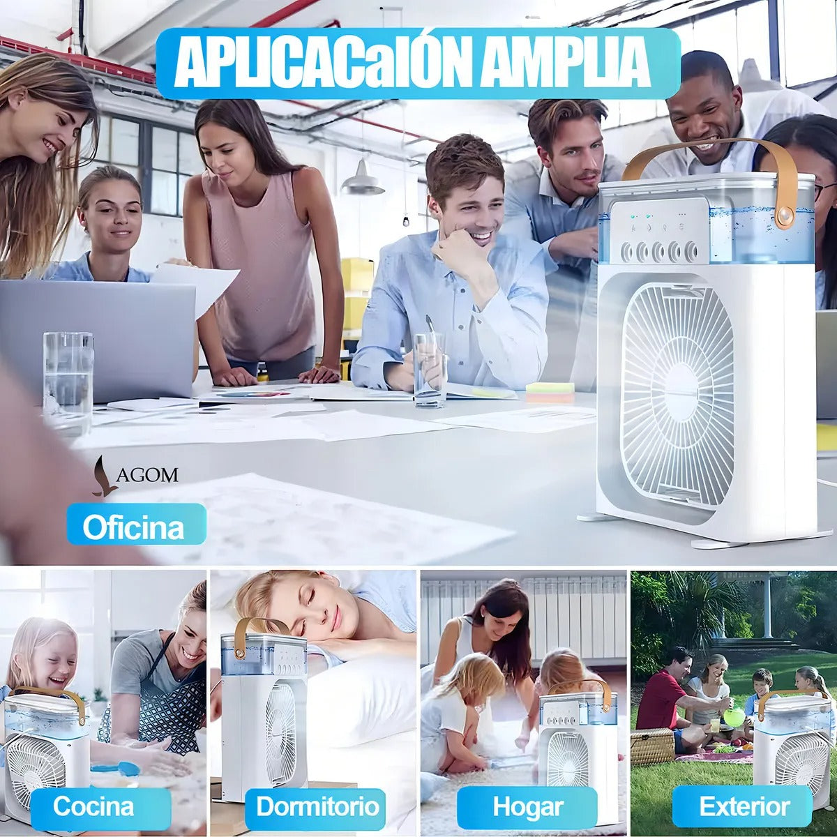 Pagá 1, llevás 2 – Ventilador Climatizador Portátil  3 EN 1 ❄️