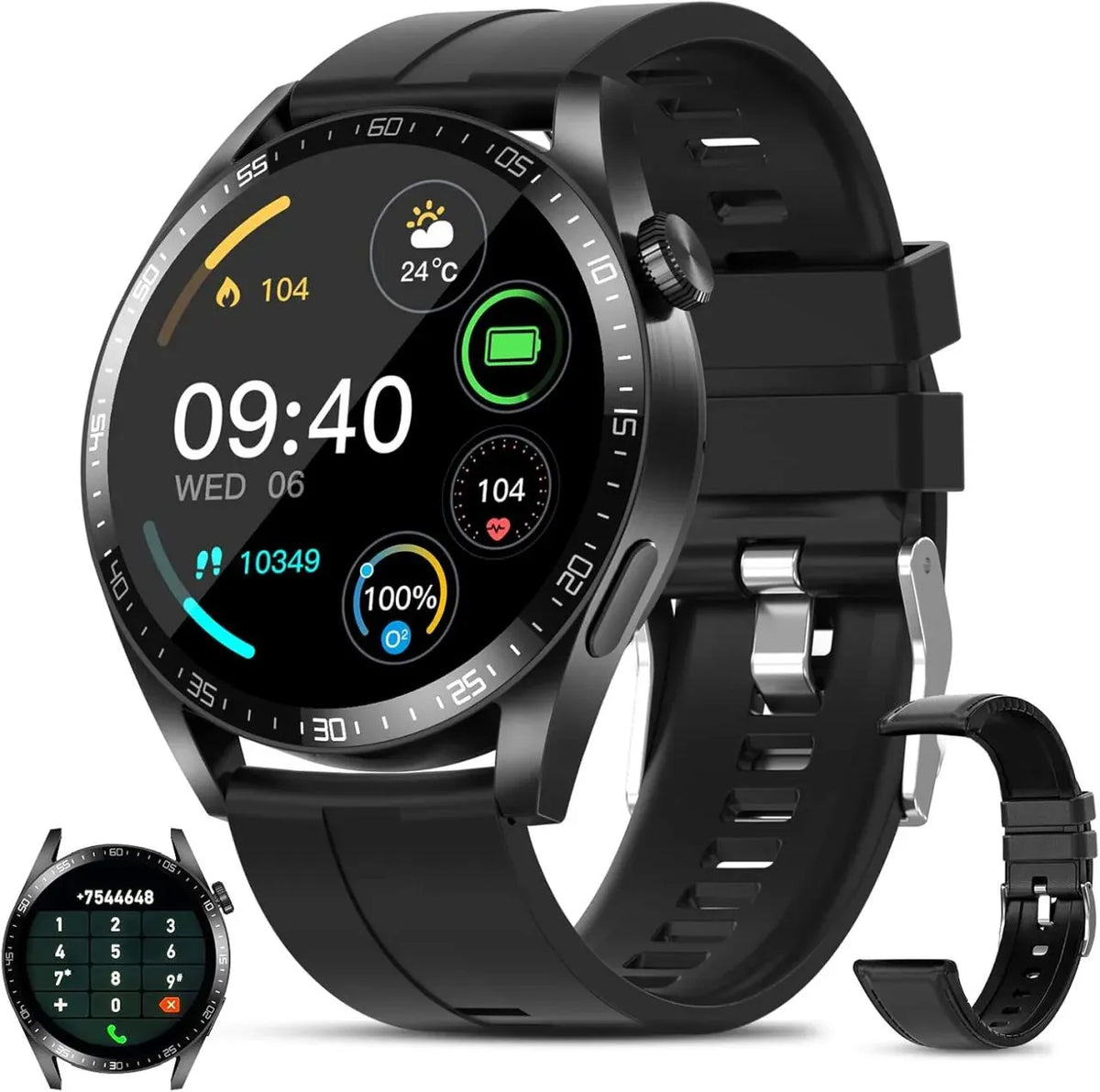 Smartwatch Deportivo Hw10pro – (🔥¡Incluye Correa Gratis!🎁)