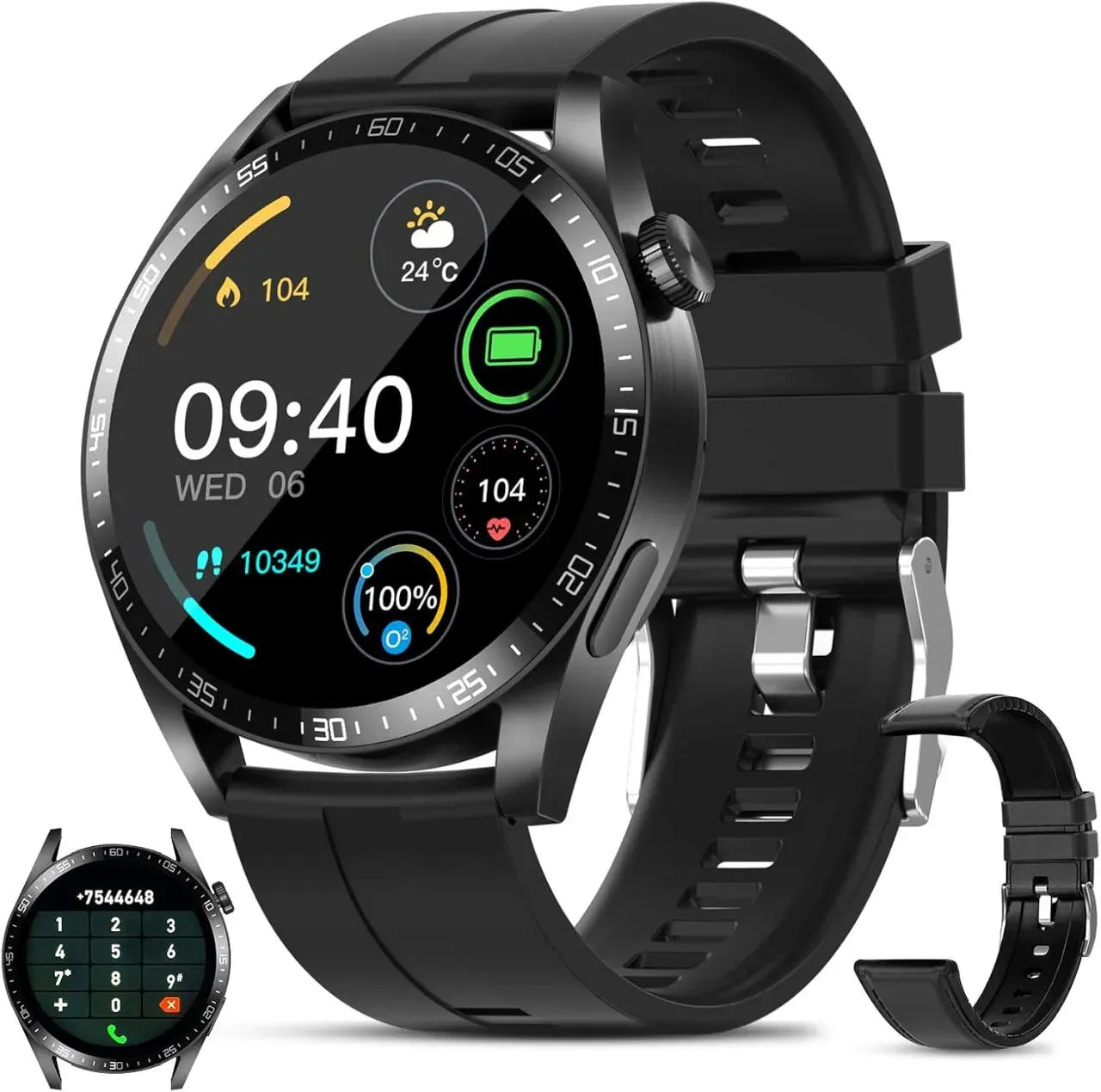 Smartwatch Deportivo Hw10pro – (🔥¡Incluye Correa Gratis!🎁)