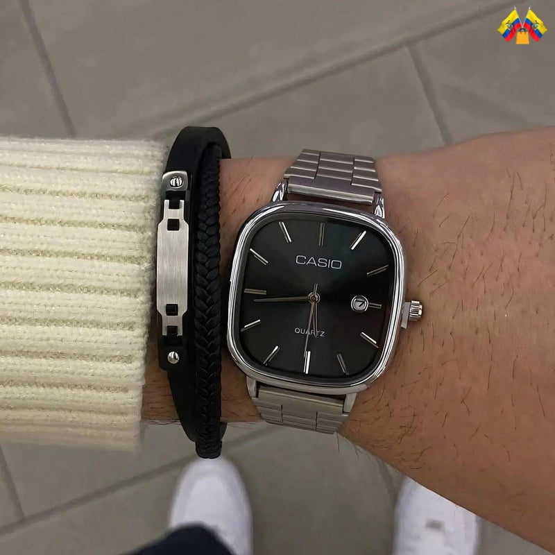 RELOJ VINTAJE PLATEADO 💎 - Tienda